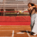 Hannah Wells swinging bat