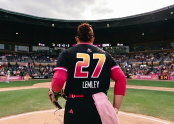 Blaze pitcher Emma Lemley