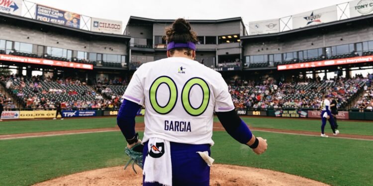 Volts pitcher Rachel Garcia