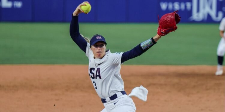Ally Carda of the U.S. Women's Elite Team (Photo Credit: USA Softball)
